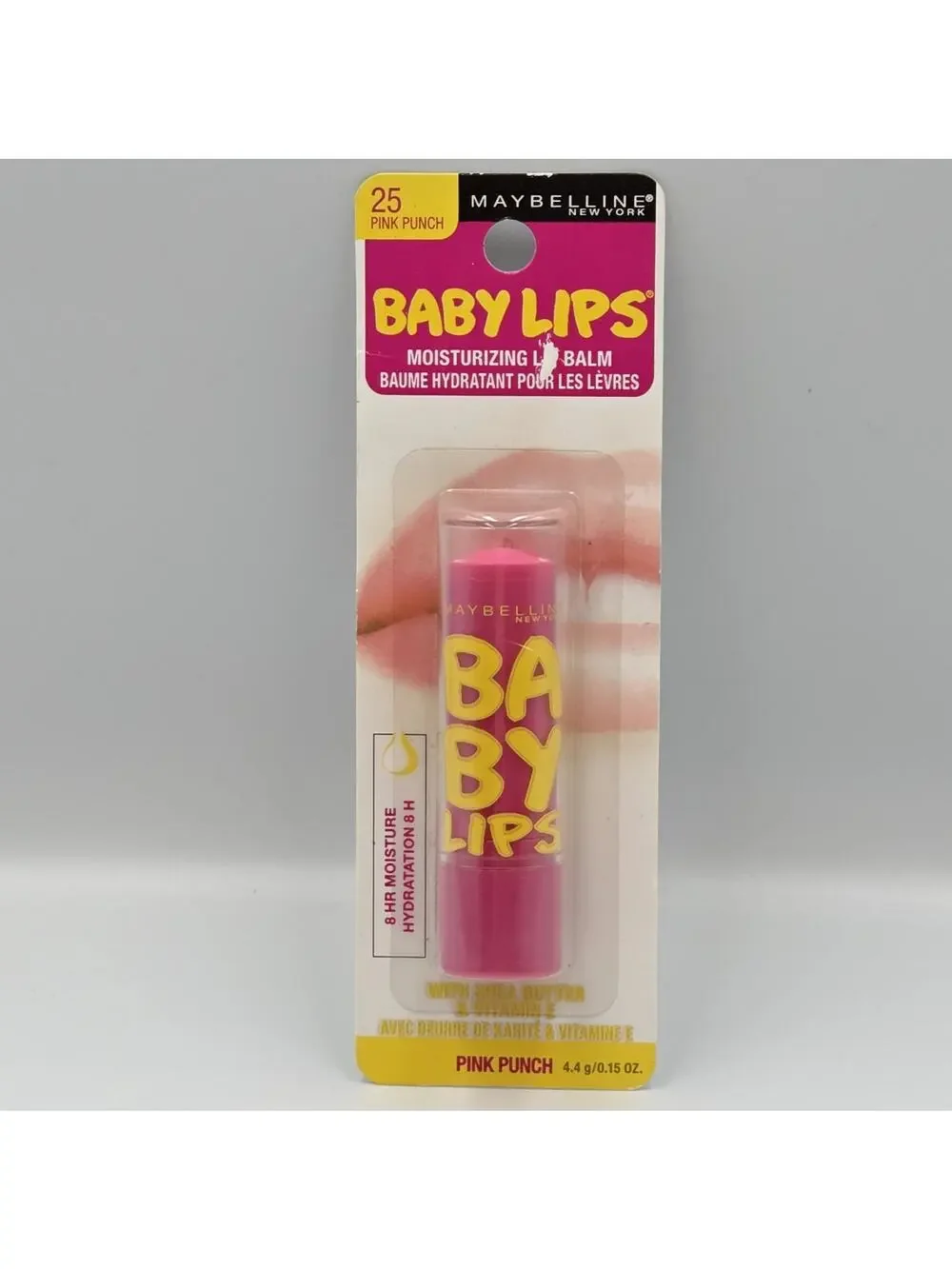 Maybelline‎ Baby Lips 8hr Moisturizing Lip Balm #25 Pink Punch